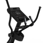 Circle Fitness E7 elliptical handlebar view with LED console