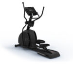 Circle Fitness E7 elliptical rear view with LED console