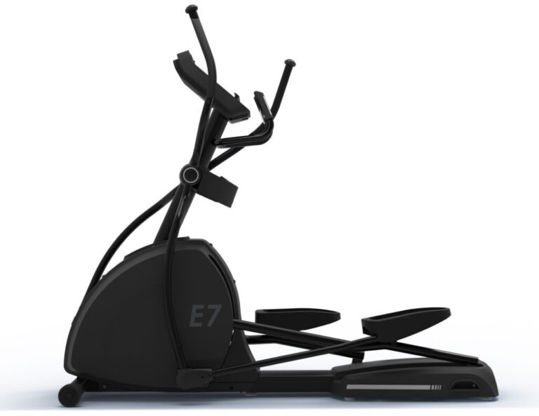 Circle Fitness E7 elliptical side view