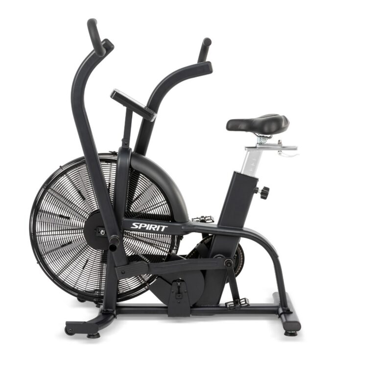 Spirit Fitness AB950 air bike side view