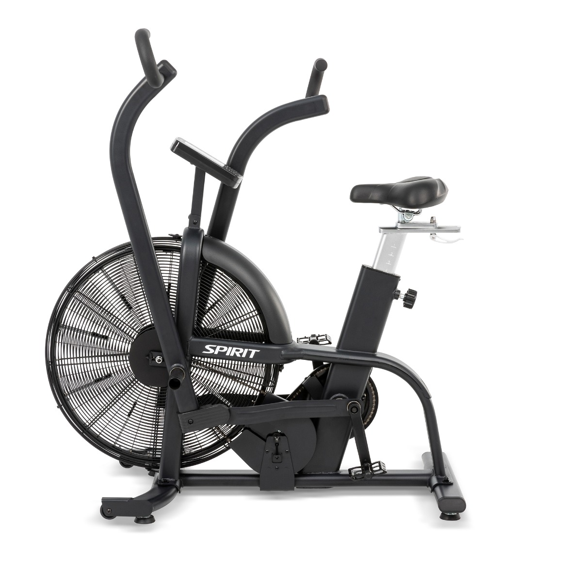 Spirit Fitness AB950 air bike side view