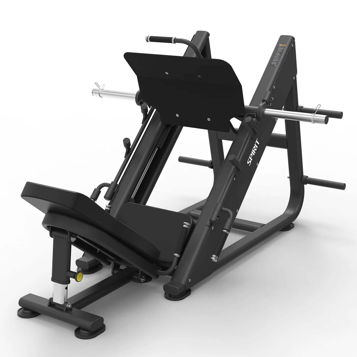 Free weight rack and cable machine