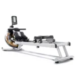 Spirit Fitness CRW800H2O water rowing machine angled view
