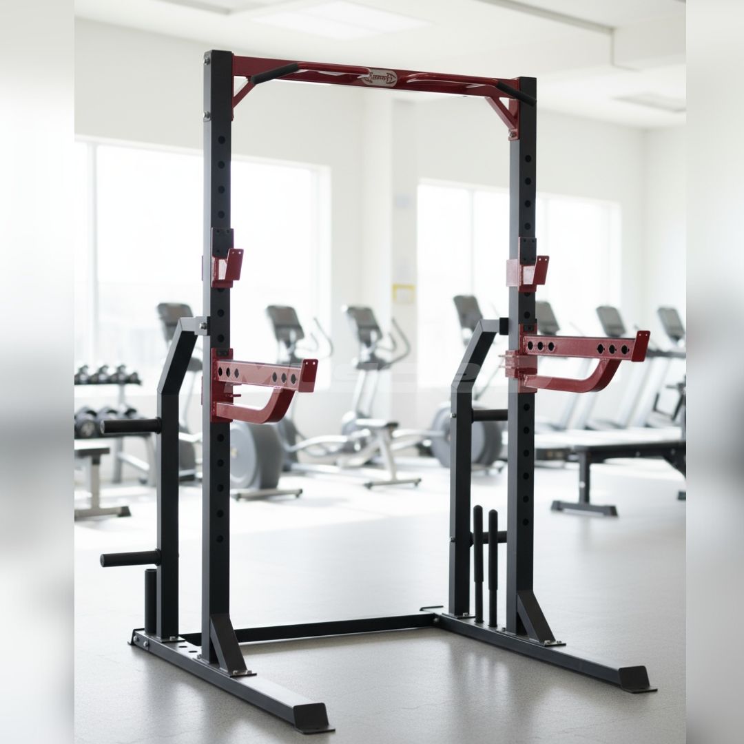 Muscle D compact half cage rack
