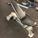 Used Nautilus F3 adjustable bench, front view