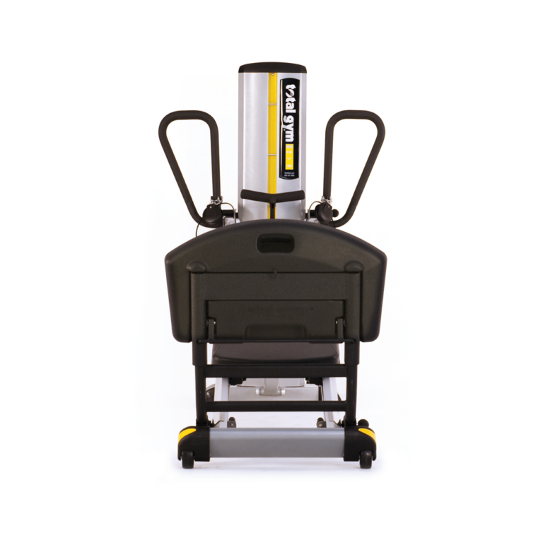 Total Gym frame and glide board, front view
